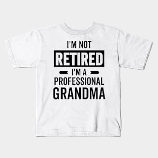 retired grandma Kids T-Shirt